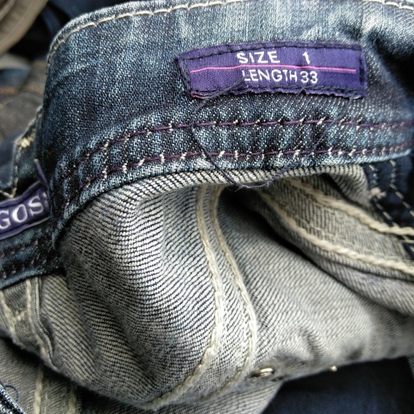 Vigoss The Chelsea Boot Cut Jeans Destroyed - Picture 4 of 8